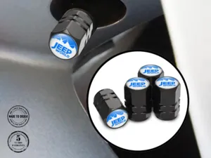 Jeep Covers Valve Roue Vélo Design Standard